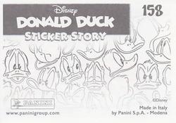 2019 Panini Disney Donald Duck Sticker Story 85 Years #158 Sticker 158 Back