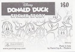 2019 Panini Disney Donald Duck Sticker Story 85 Years #160 Sticker 160 Back