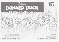 2019 Panini Disney Donald Duck Sticker Story 85 Years #167 Sticker 167 Back