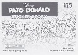 2019 Panini Disney Donald Duck Sticker Story 85 Years #175 Sticker 175 Back