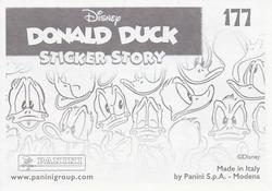 2019 Panini Disney Donald Duck Sticker Story 85 Years #177 Sticker 177 Back