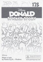2019 Panini Disney Donald Duck Sticker Story 85 Years #178 Sticker 178 Back
