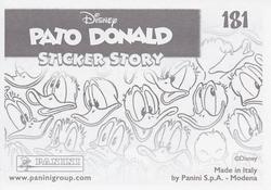 2019 Panini Disney Donald Duck Sticker Story 85 Years #181 Sticker 181 Back