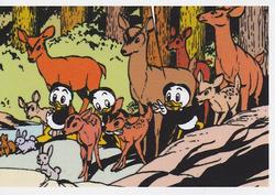 2019 Panini Disney Donald Duck Sticker Story 85 Years #182 Sticker 182 Front