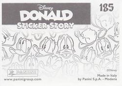 2019 Panini Disney Donald Duck Sticker Story 85 Years #185 Sticker 185 Back