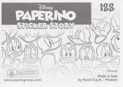 2019 Panini Disney Donald Duck Sticker Story 85 Years #188 Sticker 188 Back