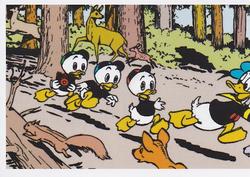 2019 Panini Disney Donald Duck Sticker Story 85 Years #188 Sticker 188 Front