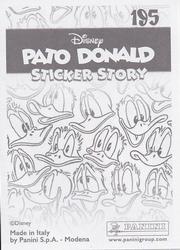 2019 Panini Disney Donald Duck Sticker Story 85 Years #195 Sticker 195 Back