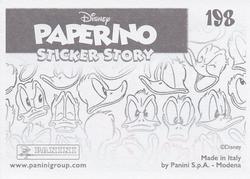 2019 Panini Disney Donald Duck Sticker Story 85 Years #198 Sticker 198 Back