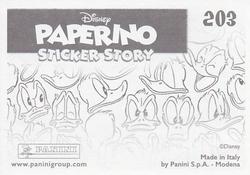 2019 Panini Disney Donald Duck Sticker Story 85 Years #203 Sticker 203 Back