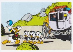 2019 Panini Disney Donald Duck Sticker Story 85 Years #210 Sticker 210 Front