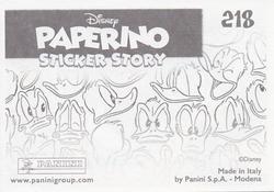2019 Panini Disney Donald Duck Sticker Story 85 Years #218 Sticker 218 Back