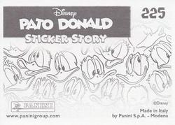 2019 Panini Disney Donald Duck Sticker Story 85 Years #225 Sticker 225 Back