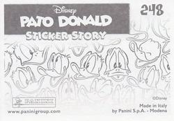 2019 Panini Disney Donald Duck Sticker Story 85 Years #248 Sticker 248 Back