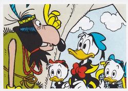 2019 Panini Disney Donald Duck Sticker Story 85 Years #252 Sticker 252 Front