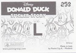 2019 Panini Disney Donald Duck Sticker Story 85 Years #253 Sticker 253 Back