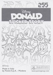 2019 Panini Disney Donald Duck Sticker Story 85 Years #255 Sticker 255 Back