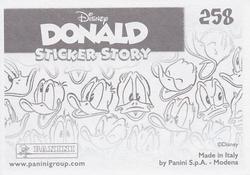 2019 Panini Disney Donald Duck Sticker Story 85 Years #258 Sticker 258 Back