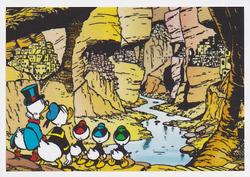 2019 Panini Disney Donald Duck Sticker Story 85 Years #258 Sticker 258 Front