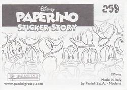 2019 Panini Disney Donald Duck Sticker Story 85 Years #259 Sticker 259 Back