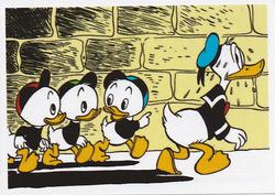 2019 Panini Disney Donald Duck Sticker Story 85 Years #259 Sticker 259 Front