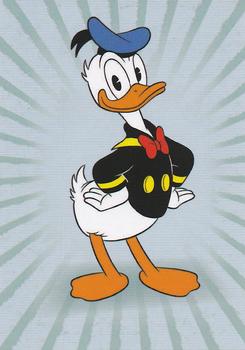 2019 Panini Disney Donald Duck Sticker Story 85 Years - German Edition #K11 Die Ducks Im Wandel Der Zeit Ende Der, 1940er-Jahre Donald Duck Front