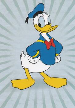 2019 Panini Disney Donald Duck Sticker Story 85 Years - German Edition #K12 Die Ducks Im Wandel Der Zeit Heute Donald Duck Front