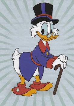 2019 Panini Disney Donald Duck Sticker Story 85 Years - German Edition #K14 Die Ducks Im Wandel Der Zeit Heute Onkel Dagobert Front