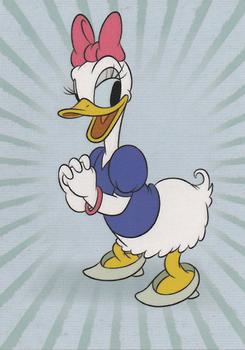 2019 Panini Disney Donald Duck Sticker Story 85 Years - German Edition #K15 Die Ducks Im Wandel Der Zeit 1940er-Jahre Daisy Duck Front