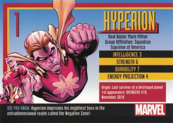 2021 Marvel Heroes Reborn #1 Hyperion Back