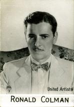 1931 Orami Filmfotos #14 Ronald Colman Front