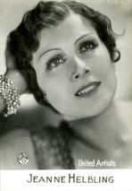 1931 Orami Filmfotos #21 Jeanne Helbling Front
