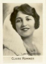1931 Orami Filmfotos #154 Claire Rommer Front