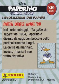 PAPERINO STICKER STORY 85 YEARS DISNEY PANINI DONALD DUCK FIGURINA N.161