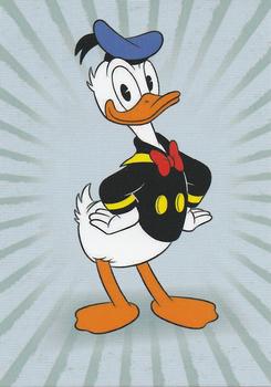 2019 Panini Disney Donald Duck Sticker Story 85 Years - Italian Edition #X11 L'Evoluzione Dei Paperi Fine Anni '40 Front