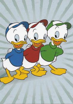 2019 Panini Disney Donald Duck Sticker Story 85 Years - Italian Edition #X18 L'Evoluzione Dei Paperi Oggi Front