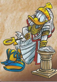 2019 Panini Disney Donald Duck Sticker Story 85 Years - Italian Edition #X20 Viaggiando Nel Tempo Antico Egitto Front