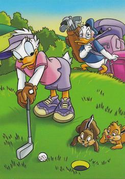 2019 Panini Disney Donald Duck Sticker Story 85 Years - Italian Edition #X28 Un Talento Per Lo Sport Front