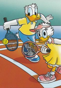 2019 Panini Disney Donald Duck Sticker Story 85 Years - Italian Edition #X30 Un Talento Per Lo Sport Front