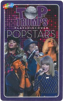 2015 Top Trumps Popstars #NNO Taylor Swift Back