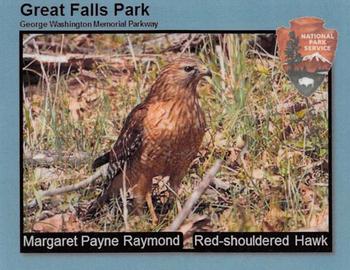 2018 Great Falls Park #NNO Red-shouldered Hawk Front