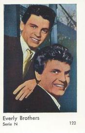 1962 Dutch Gum Series N #122 The Everly Brothers Front