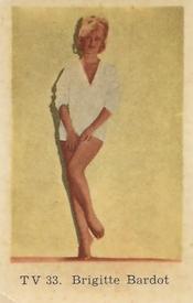 1962 Dutch Gum Series TV #TV33 Brigitte Bardot Front