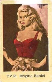 1962 Dutch Gum Series TV #TV85 Brigitte Bardot Front