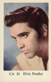 1962 Dutch Gum Series CA #CA30 Elvis Presley Front