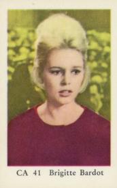 1962 Dutch Gum Series CA #CA41 Brigitte Bardot Front