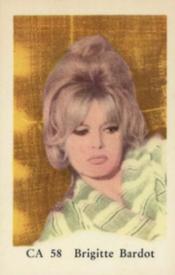 1962 Dutch Gum Series CA #CA58 Brigitte Bardot Front