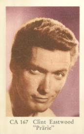 1962 Dutch Gum Series CA #CA167 Clint Eastwood Front