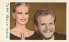 1962 Dutch Gum Series CA #CA195 Nina & Frederik Front