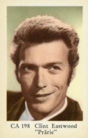 1962 Dutch Gum Series CA #CA198 Clint Eastwood Front